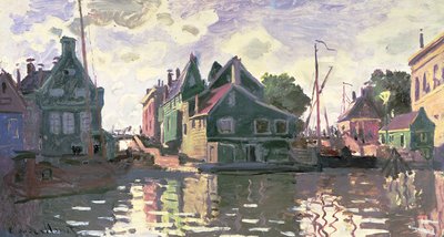 Zaandam by Claude Monet